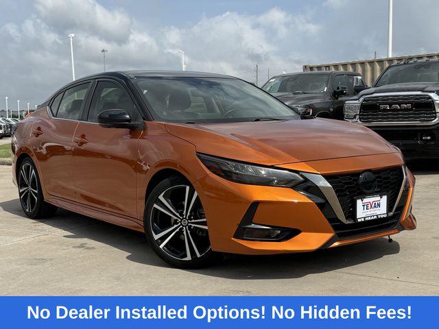 2022 Nissan Sentra SR Orange at North Houston Mitsubishi