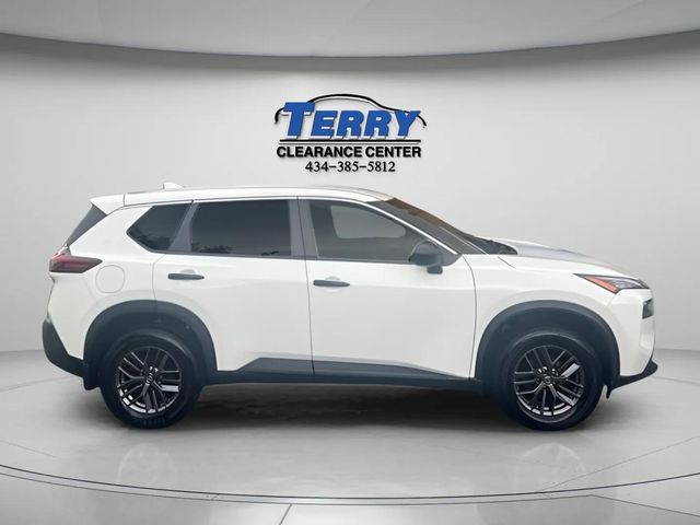 Glacier White 2021 Nissan Rogue SUV / Crossover Front-Wheel Drive Continuously Variable Transmission