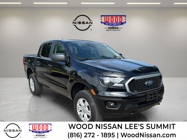 Shadow Black 2023 Ford Ranger Pickup Truck Four-Wheel Drive Automatic