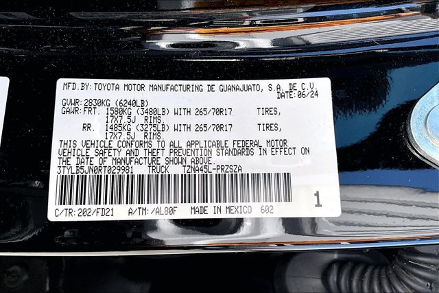 Used 2024 Toyota Tacoma TRD Off-Road 4D Double Cab