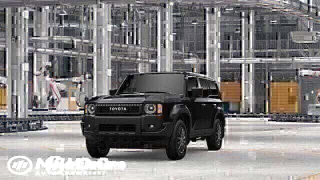 Black 2026 Toyota Land Cruiser 1958 4WD SUV / Crossover Four-Wheel Drive 8-Speed Automatic