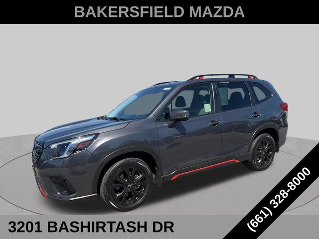 Magnetite Gray Metallic 2023 Subaru Forester SUV / Crossover All-Wheel Drive Continuously Variable Transmission
