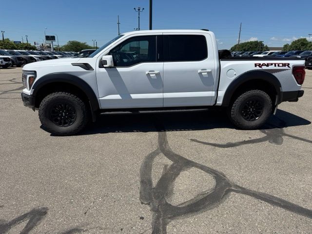 2024 White Ford F-150 Raptor 4X4 Truck