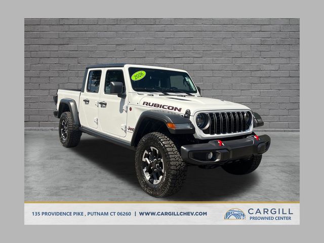 Bright White Clearcoat 2026 Jeep Gladiator Pickup Truck Four-Wheel Drive 8-Speed Automatic