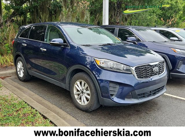 Blaze Blue 2019 Kia Sorento LX FWD SUV / Crossover Front-Wheel Drive 6-Speed Automatic
