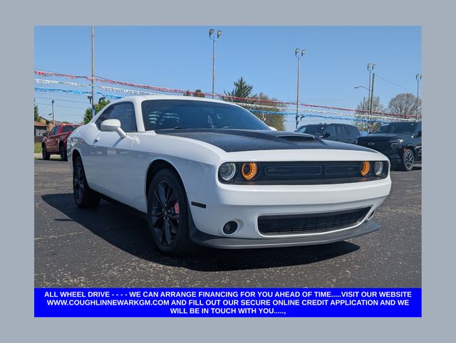 White Knuckle Clearcoat 2020 Dodge Challenger GT AWD Coupe All-Wheel Drive 8-Speed Automatic