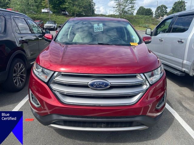 Used 2017 Red Ford Titanium image 5