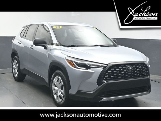 Silver 2023 Toyota Corolla Cross SUV / Crossover Front-Wheel Drive Continuously Variable Transmission
