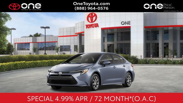 Celestite 2026 Toyota Corolla Hybrid LE FWD Sedan Front-Wheel Drive Continuously Variable Transmission