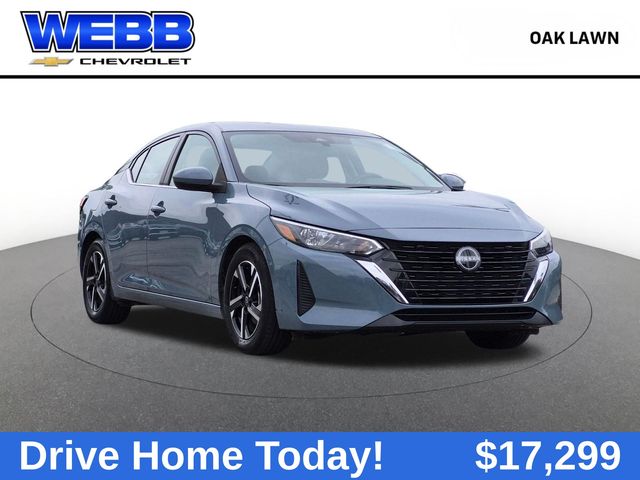 Atlantic Gray Metallic 2025 Nissan Sentra Sedan Front-Wheel Drive Continuously Variable Transmission