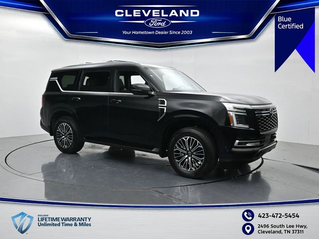 Super Black 2025 Nissan Armada SUV / Crossover Four-Wheel Drive 9-Speed Automatic
