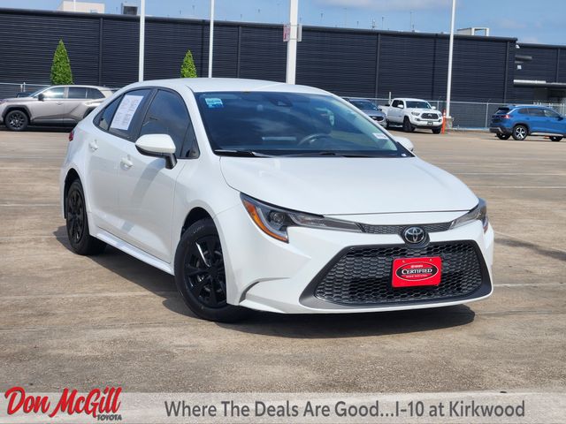 2022 Toyota Corolla L White at Don McGill Toyota