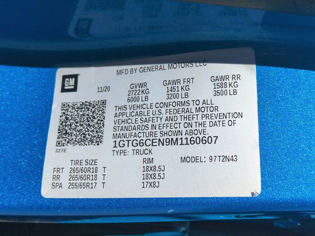 Used 2021 Blue GMC Elevation image 35