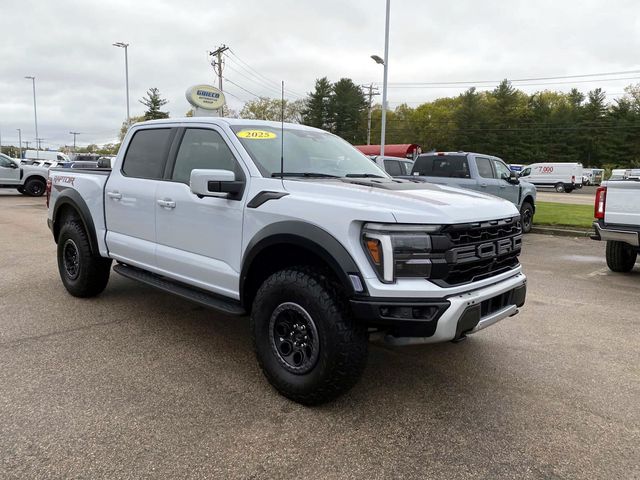 White Metallic 2025 Ford F-150 Pickup Truck Four-Wheel Drive Automatic