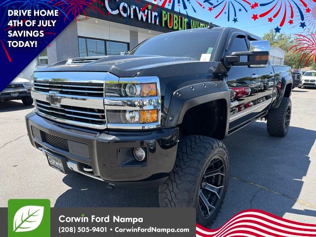 Black 2017 Chevrolet Silverado 3500HD Pickup Truck Four-Wheel Drive 6-Speed Automatic