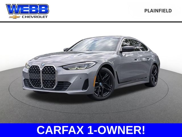Skyscraper Gray Metallic 2024 BMW 4 Series 430i Gran Coupe xDrive Sedan All-Wheel Drive 8-Speed Automatic