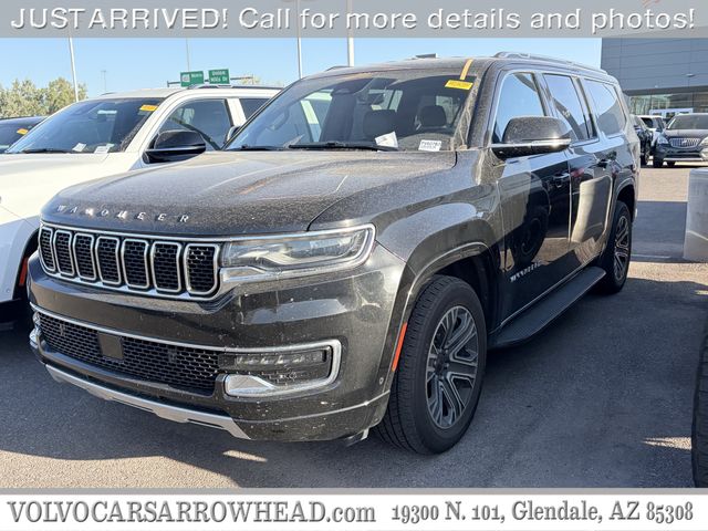 Diamond Black Crystal Pearlcoat 2024 Jeep Wagoneer L SUV / Crossover Four-Wheel Drive 8-Speed Automatic