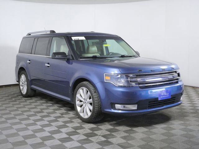 Blue Metallic 2019 Ford Flex SEL AWD SUV / Crossover All-Wheel Drive 6-Speed Automatic