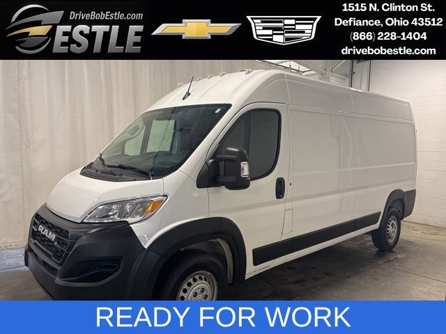 Bright White Clearcoat 2025 RAM ProMaster Van 9-Speed Automatic