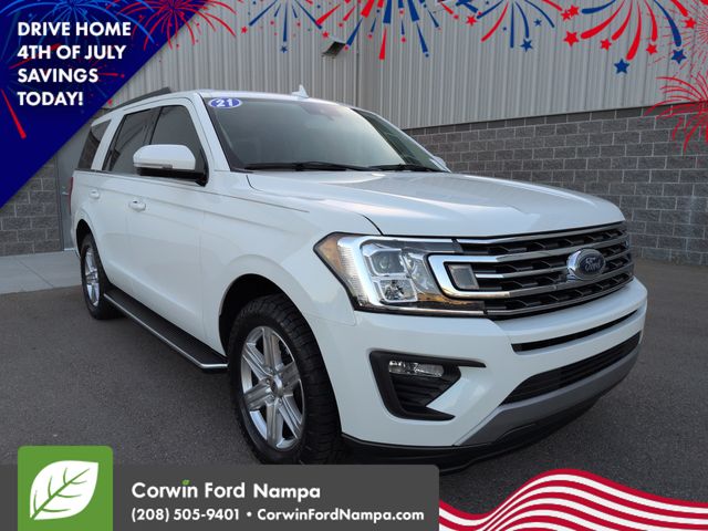 White Metallic 2021 Ford Expedition SUV / Crossover 4X2 Automatic