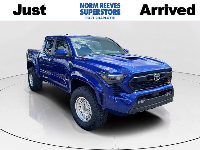 Blue 2025 Toyota Tacoma Pickup Truck Four-Wheel Drive 8-Speed Automatic