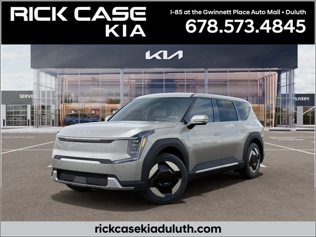 Silver 2026 Kia EV9 Light Long Range RWD SUV / Crossover Rear-Wheel Drive 1-Speed Automatic