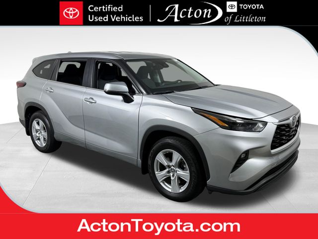 Celestial Silver Metallic 2024 Toyota Highlander SUV / Crossover All-Wheel Drive 8-Speed Automatic