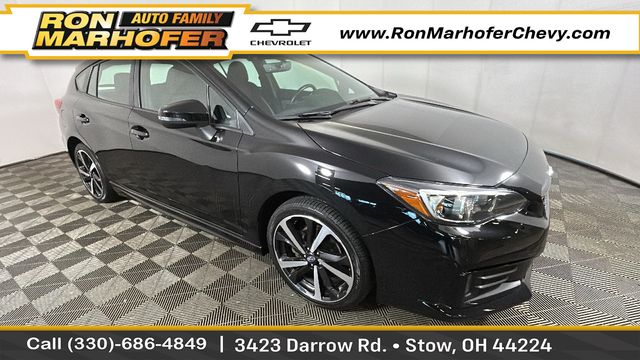 Crystal Black Silica 2023 Subaru Impreza Wagon All-Wheel Drive Continuously Variable Transmission