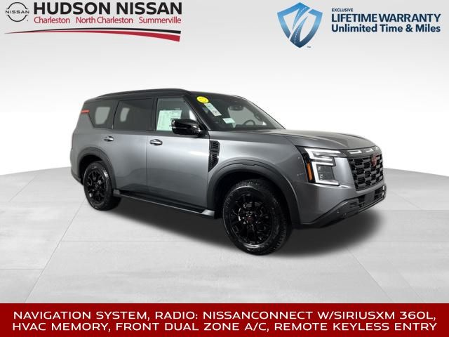 2025 Gun Metallic/Super Black Nissan Armada PRO4X 4X4 SUV