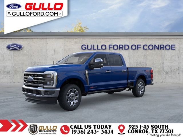 Argon Blue Metallic 2026 Ford F-250 Super Duty Pickup Truck Four-Wheel Drive Automatic