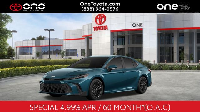 Ocean 2026 Toyota Camry SE FWD Sedan Front-Wheel Drive Continuously Variable Transmission