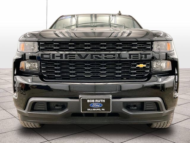 2020 Chevrolet Silverado 1500 Custom Black at Phil Fitts Ford