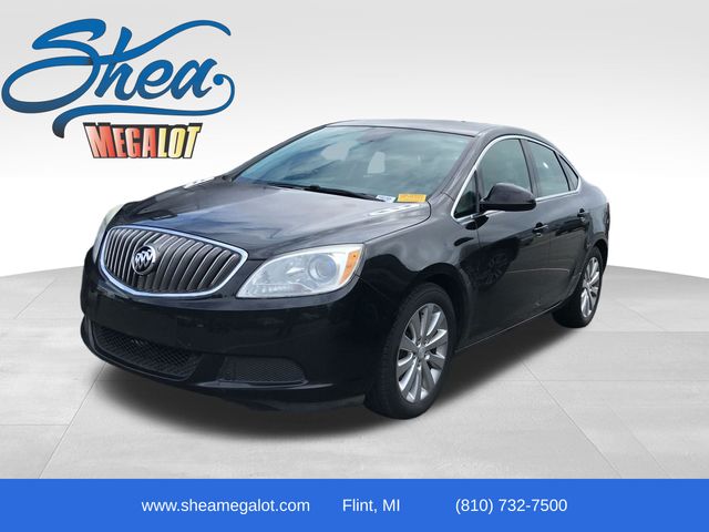 White 2016 Buick Verano FWD Sedan Front-Wheel Drive 6-Speed Automatic Overdrive