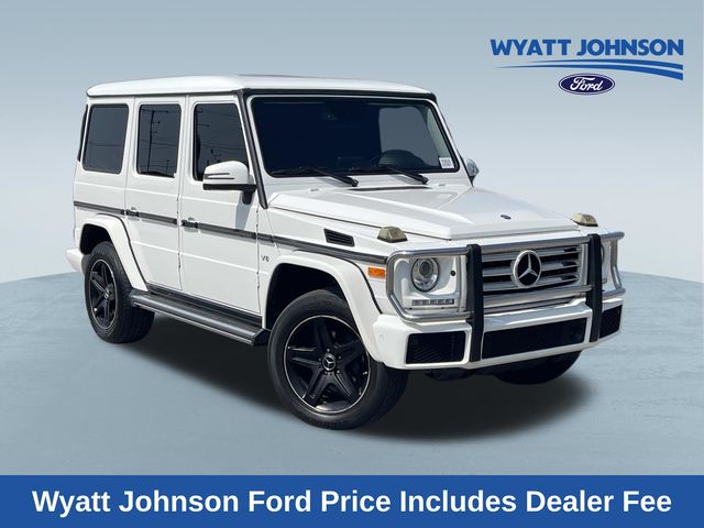 Polar White 2017 Mercedes-Benz G-Class SUV / Crossover All-Wheel Drive 7-Speed Automatic