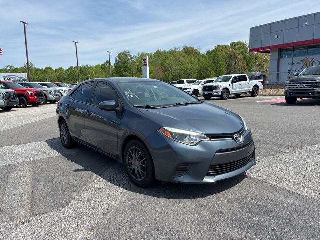 Slate Metallic 2016 Toyota Corolla LE Sedan Front-Wheel Drive Continuously Variable Transmission