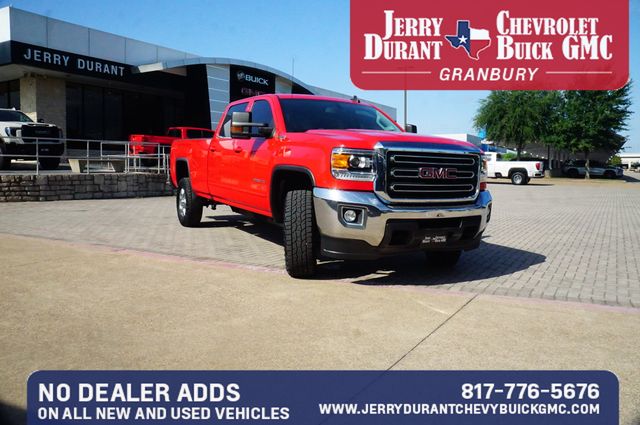 Cardinal Red 2018 GMC Sierra 2500HD Pickup Truck Four-Wheel Drive 6-Speed Automatic Overdrive