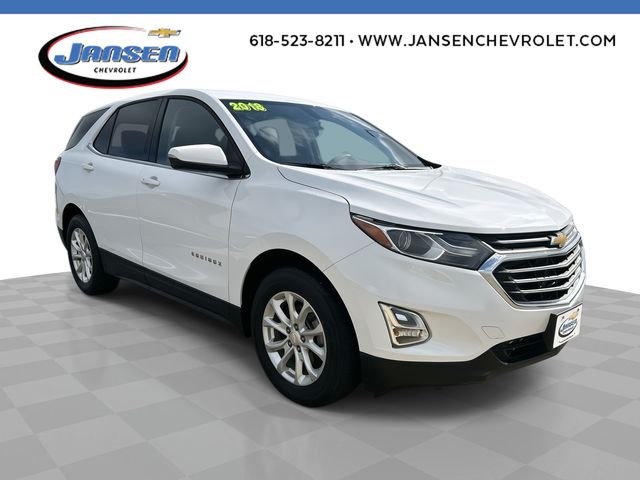 Summit White 2018 Chevrolet Equinox SUV / Crossover Front-Wheel Drive 6-Speed Automatic Overdrive