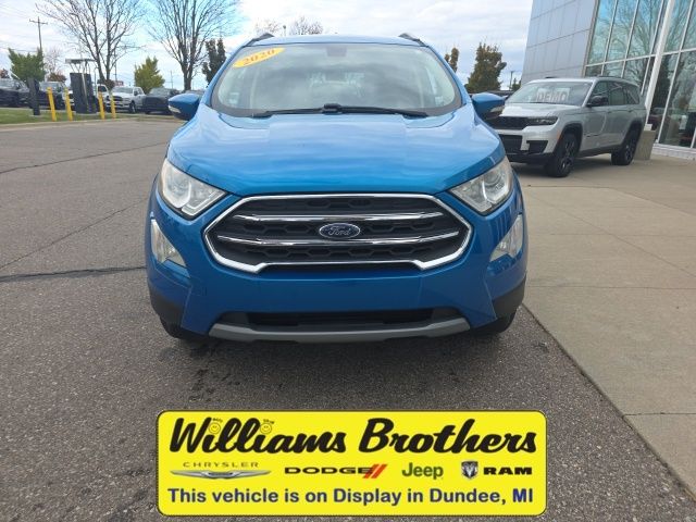 2020 Ford EcoSport Titanium - Blue Candy exterior view 3