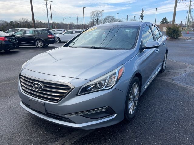 Gray Metallic 2015 Hyundai Sonata Limited FWD Sedan Front-Wheel Drive 6-Speed Automatic