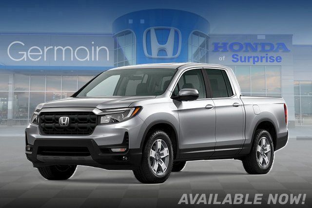 Solar Silver Metallic 2026 Honda Ridgeline RTL AWD Pickup Truck All-Wheel Drive 9-Speed Automatic