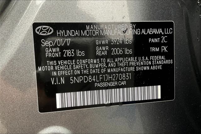 Used 2018 Hyundai Elantra For Sale in OLIVE BRANCH, MS