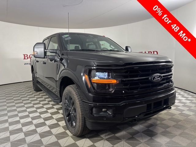 2025 Agate Black Metallic Ford F-150 XLT Truck