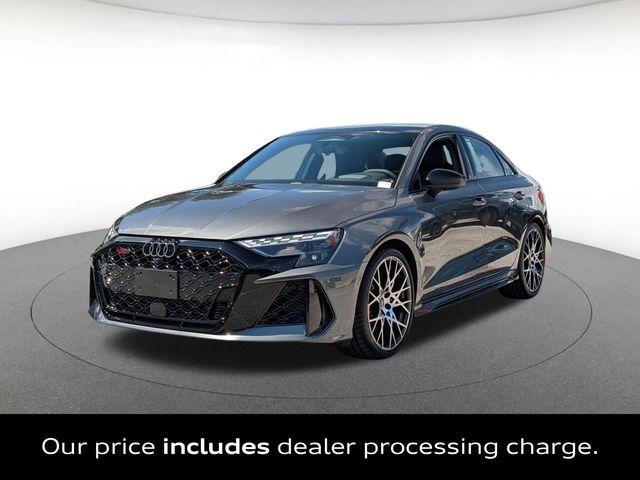 Daytona Gray Pearl Effect 2026 Audi RS 3 Sedan All-Wheel Drive 7-Speed Automatic