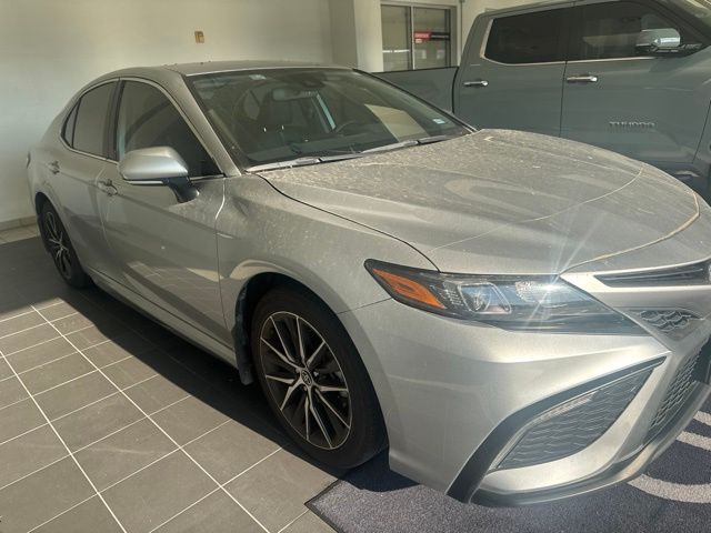 2024 Toyota Camry SE Silver at Classic Elite Chevrolet Sugar Land