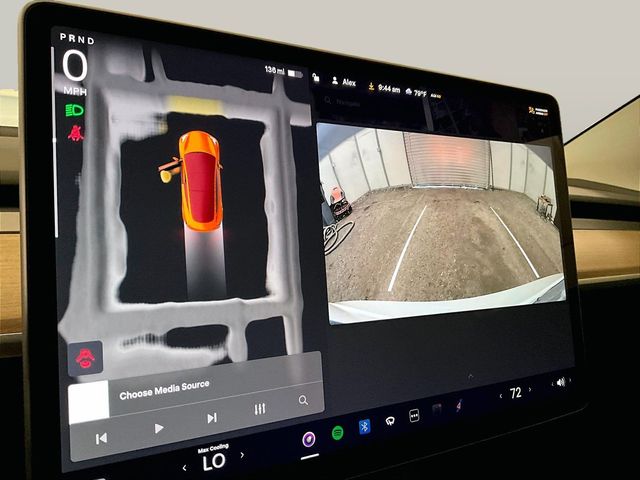 2023 Tesla Model 3  White at Klick Lewis Buick Chevrolet