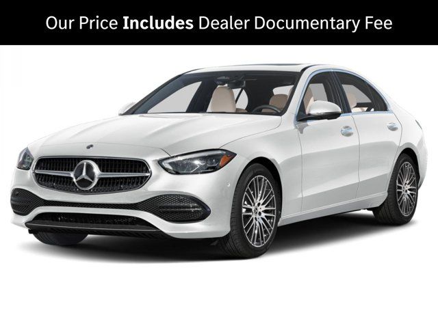 Polar White 2026 Mercedes-Benz C-Class Sedan All-Wheel Drive 9-Speed Automatic