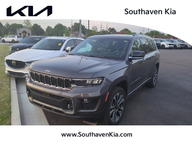 Baltic Gray Metallic Clearcoat 2024 Jeep Grand Cherokee L Overland 4WD SUV / Crossover Four-Wheel Drive 8-Speed Automatic