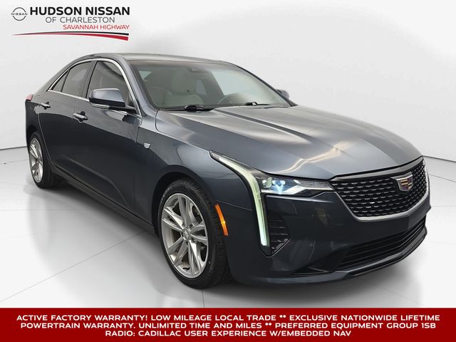 Shadow Metallic 2022 Cadillac CT4 Luxury RWD Sedan Rear-Wheel Drive 8-Speed Automatic