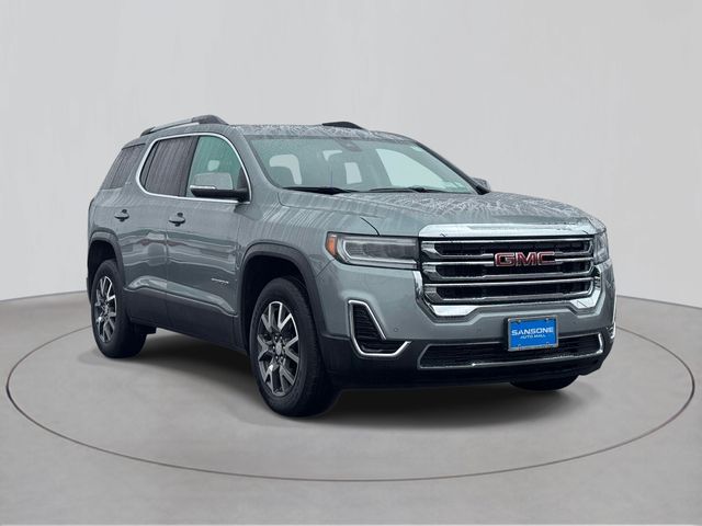 Sterling Metallic 2023 GMC Acadia SLE FWD SUV / Crossover Front-Wheel Drive 9-Speed Automatic