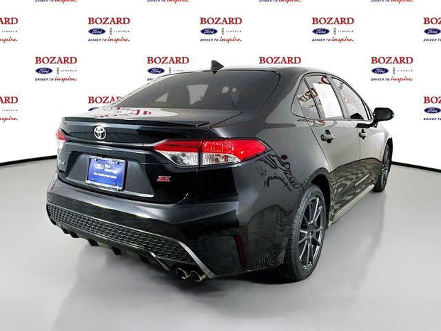 2021 Black Sand Pearl Toyota Corolla SE FWD Sedan